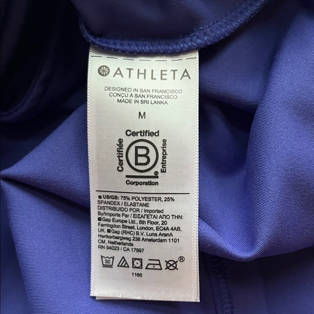 Athleta Women's Casual Dress in Bright Blue - Size Medium - Picture 9 of 10